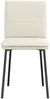 vidaXL Esszimmerstühle 6 Stk. Creme Samt 3315623 Bild 4