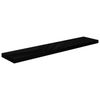 vidaXL Schweberegal Hochglanz-Schwarz 120x23,5x3,8 cm MDF 323778 Bild 2
