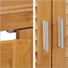 Waschbeckenunterschrank LAMELL Bambus Bild 5