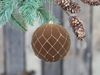 Weihnachtsschmuck Weihnachtskugel Velour Karamell 8cm Chic Antique 51784-04 Bild 1