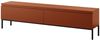 Selsey Bemmi TV-Lowboard TV-Schrank stehend, Ziegelrot mit Metallbeinen, 175 cm Bild 5