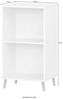 SCHILDMEYER Regal Büroregal Standregal Aktenregal weiß perl 50,95 x 92,6 x 41 cm Bild 3