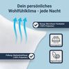 Traumhaft gut schlafen Softline - Steppbett, verschiedene Wärmestufen, Allergikergeeignet, Ausführung: Kissen, Größe: 080 x 080 cm Bild 2