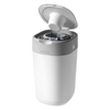 Tommee Tippee Twist and Click Advanced Windeleimer Starter Set, Umweltfreundliches System mit 12x Nachfüllkassetten mit nachhaltig gewonnener antibakterieller Grünfolie, Weiß Bild 3