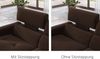 Sofanella Ecksofa MILO Eckcouch Wohnlandschaft Stoffsofa in Dunkelgrau Bild 4
