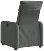 vidaXL Relaxsessel Elektrisch Dunkelgrau Stoff 3206682 Bild 5