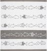 Kracht Geschirrtuch Kiss Fish, (Set, 3-tlg, 3-teilig), 3er Pack Frottee Küchenhandtücher (3 Stück) ca. 50x50cm 100% Baumwolle Bild 2