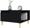 vidaXL Couchtisch Schwarz 55x55x36,5 cm Holzwerkstoff 821077 Bild 4