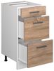 Küchenunterschrank R-Line Sonoma 40 cm mit Schubladen, ohne Arbeitsplatte Vicco Bild 3