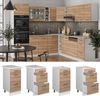 Küchenunterschrank R-Line Sonoma 40 cm mit Schubladen, ohne Arbeitsplatte Vicco Bild 2