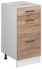 Küchenunterschrank R-Line Sonoma 40 cm mit Schubladen, ohne Arbeitsplatte Vicco Bild 5