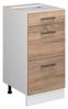 Küchenunterschrank R-Line Sonoma 40 cm mit Schubladen, ohne Arbeitsplatte Vicco Bild 4