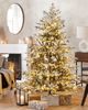 Beleuchteter Weihnachtsbaum BRISCO 180 cm Weiß Bild 3