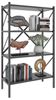 VCM Standregal Insasi 918401 Anthrazit H. 121x B. 66 x T. 34 cm Bild 4