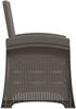 vidaXL Liegesessel Garten Rattan-Optik Hellgrau PP 8011995 Bild 4