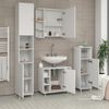 Vicco 'Fynn' Midischrank, Spanplatte, 30 x 95 x 30 cm, Weiß Bild 4