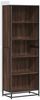 vidaXL Bücherregal Braun Eichen-Optik 60x35x170,5 cm Holzwerkstoff 3300854 Bild 2