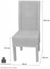 Rattanstuhl im 2er Set "Dieter" beige Bild 3