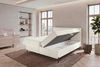 Boxspringbett Elysio - Cordstoff - creme - 160x200 cm Bild 5