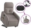 vidaXL Massagesessel mit Aufstehhilfe Taupe Stoff 3206811 Bild 5