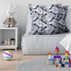 Amilian Dekokissen Dekoratives Kissen 80x80 cm Kindermotive Bild 3
