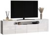 OTTO home Lowboard REAL,Lowboard,TV-Kommode,TV-Möbel,TV-Bank (1 St), Mit 4 Türen, davon 2 abgerundet, die ein ovales offenes Fach bilden Bild 2