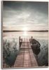 Reinders! Wandbild Slim Frame Wood 50x70 Scandic Jetty Bild 5