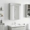 vidaXL Badezimmerspiegelschrank Graues Sonoma 50 x 14,5 x 70 cm 889044 Bild 4