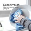 Premium Mikrofasertuch 220g/m² - Hoch-Tief Struktur - 65x45cm ( Anthrazit / 2er Pack ) Reinigungstücher Geschirrtücher - super saugfähige Küchentücher Bild 5