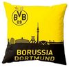 Borussia Dortmund, BVB-Kissen mit Skyline, Schwarz / Gelb, 40x40 cm Bild 4