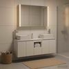 vidaXL Badezimmerschrank-Set 4 pcs Weiß Holzwerkstoff 3406423 Bild 4