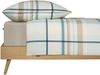 Schiesser Bettwäscheset Ezra - Renforcé - 2-teilig - 155 x 220 cm - Hellpetrol Bild 2