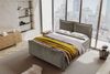 99rooms Vero Plus Boxspringbett 180x200 cm Cordstoff POSO Cappuccino Bild 3