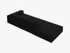 Micadoni Sofa Jodie 3-Sitzer Links Samt Bluvel Schwarz Bild 4