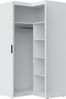 AX LIVING Eckschrank Eiche Lefkas Storicos Schrank 97,8 x190,5 x97,8cm Bild 3