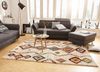 Hochflor Teppich Langflor Geometric creme - 120x170x3cm Bild 4