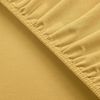 Uncover by Schiesser Spannbettlaken New Jersey - Edeljersey - 100 x 200 cm - Senf Bild 2