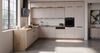 Winkelküche SOLANO 290x350 Küchenzeile Eckküche Küche Kaschmir beige + Eiche Artisan mit XXL Stauraum Bild 2