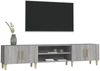 vidaXL TV-Schrank Grau Sonoma 180x31,5x40 cm Holzwerkstoff 816262 Bild 4