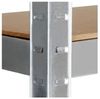 Sanotechnik Eck Schwerlastregal, Metall, zink, 77x77x180 cm Bild 3