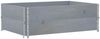 vidaXL Pflanzkasten Grau 120x80 cm Massivholz Kiefer 3295849 Bild 2