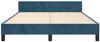 vidaXL Bettgestell ohne Matratze Dunkelblau 140x200 cm Samt 347577 Bild 5