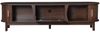 TV-Lowboard aus MDF mit Schiebetüren & Klapptür, 165x39,5x46 cm, Braun Bild 2