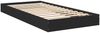 vidaXL Bettgestell Schwarz 75x190 cm Holzwerkstoff 842078 Bild 3