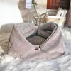Ledander Tierbett Katzenbett Matte, 3 in 1 Katzenkissen,Waschbar Katzenbett Flauschig, für Katze und Hunde Bild 1