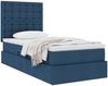 vidaXL Aufbewahrungsbett mit Matratze Blau 90 x 200 cm Polyester 3371885 Bild 3