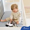NatureMark 2er Pack Kinder JERSEY Spannbettlaken, Spannbetttuch 100% Baumwolle in vielen Größen und Farben MARKENQUALITÄT ÖKOTEX STANDARD 100 | 70x140 cm - silber grau Bild 4