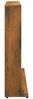 vidaXL CD-Regal Räuchereiche 100x23x89,5 cm Holzwerkstoff 815483 Bild 4