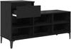 vidaXL Schuhschrank mit Regal Schwarz Eichen-Optik 102 x 36 x 60 cm 881044 Bild 5