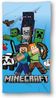 Minecraft Strandtuch Mikrofaser Badetuch 70 × 140 cm Strand Handtuch Bild 2